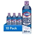thumbnail image 1 of (10 pack) Clorox Heavy Duty Bathroom Foamer Soap Scum Remover, Lavender Clean, 20 Ounces, 1 of 12
