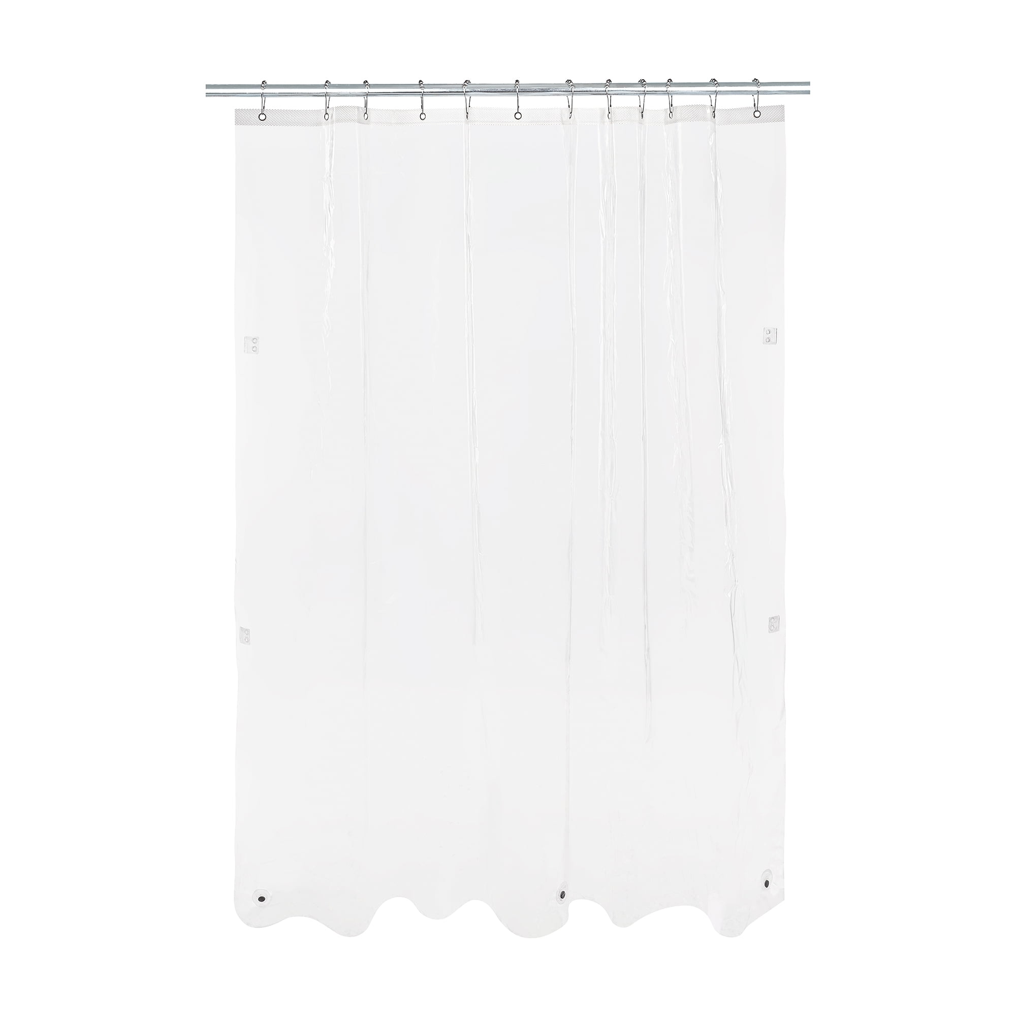 Clorox Heavy Weight Peva Shower Curtain Liner Clear