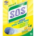 thumbnail image 1 of Clorox/Home Cleaning 98034 Lemon S.O.S Pads, 1 of 1