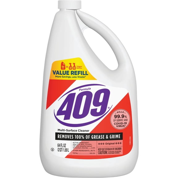 Clorox/Home Cleaning Formula 409 Multi-Surface All-Purpose Cleaner - Pack of 4