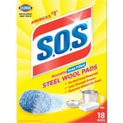 Clorox/Home Cleaning S.O.S. Soap Scouring Pad - Pack of 6 Wholesale Bulk Pack