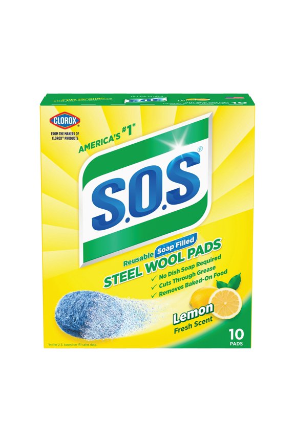Cleaning S.O.S. Soap Scouring Pad - Single Pack
