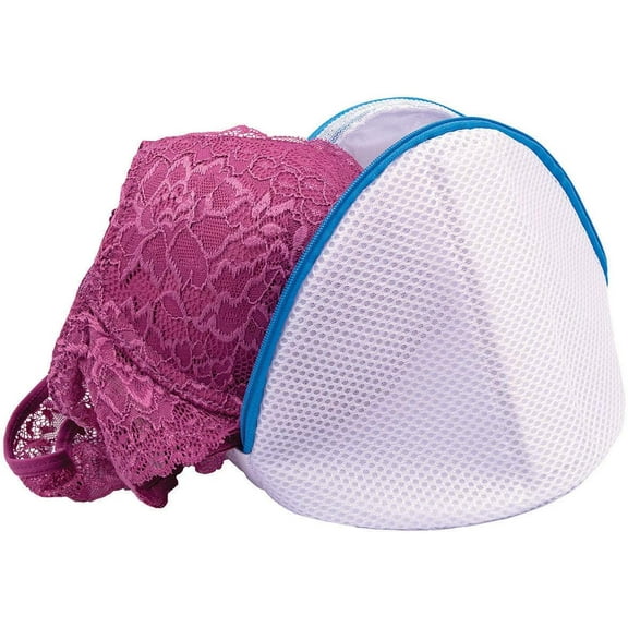 Clorox Mesh Laundry Bag for Delicates Reusable with Protection, Extends Clothing Life, Zipper Closure, White