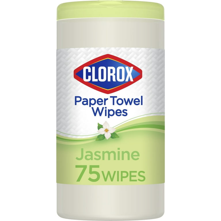 Clorox Kitchen & Bath Antibacterial Cleaning Wipes, Jasmine Scent