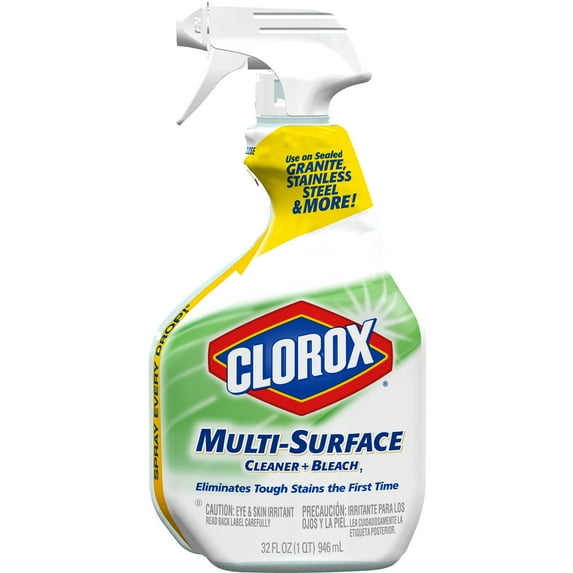 Clorox Multi-Surface Cleaner with Bleach, 32 ounces