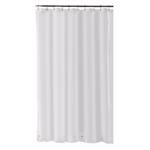 Clorox Shower Curtain Liner Heavyweight Waterproof PEVA with Metal