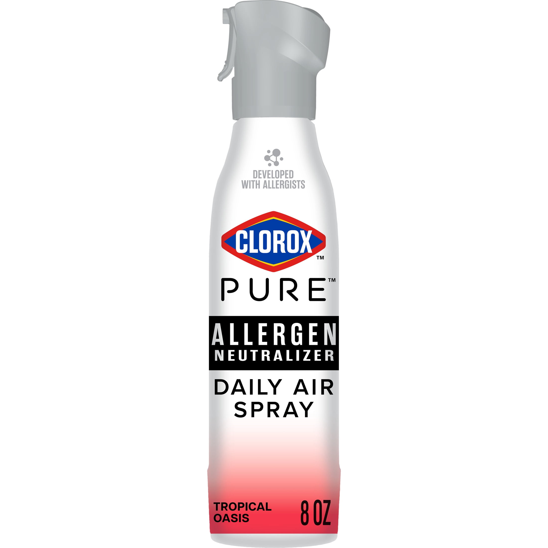 Clorox PURE Allergen Neutralizer Daily Air Spray, Tropical Oasis, 8 Ounces