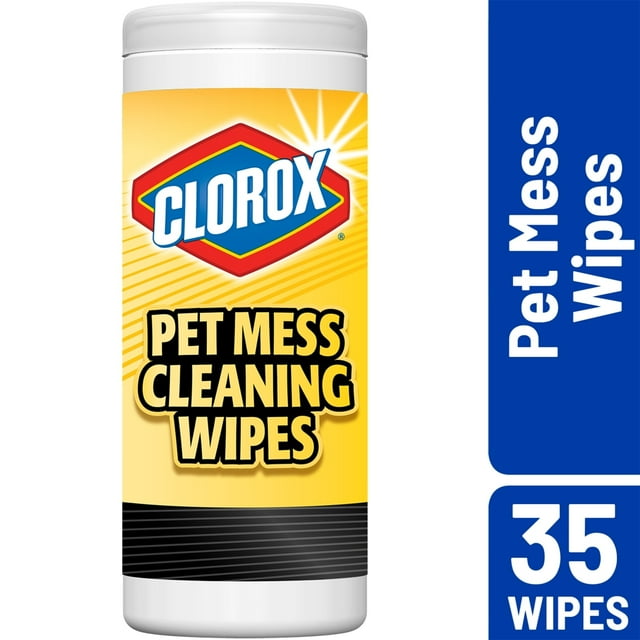 Clorox Pet Mess Cleaning Wipes, 35 ct