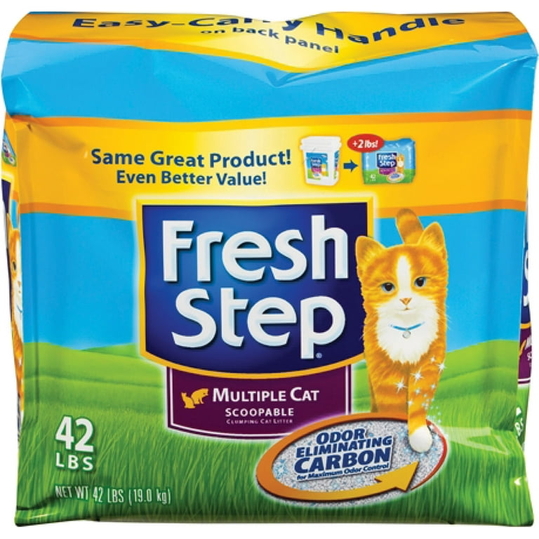 Fresh Step Multi Cat Clumping Litter 42 lb
