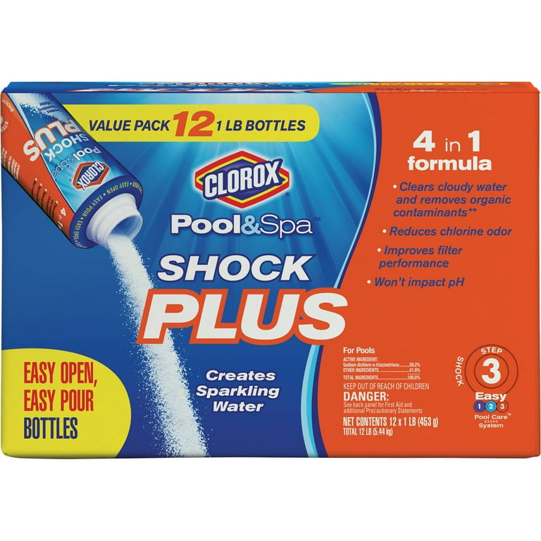 Clorox Pool Shock hotsell Plus 4 in 1