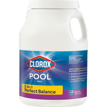 Clorox Pool&Spa 2-in-1 Perfect Balancer Granules, 8.5 lbs (for Use in Swimming Pools)