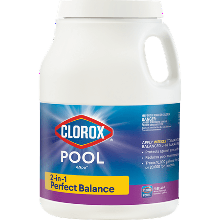 Clorox Pool&Spa 2-in-1 Perfect Balancer Granules, 8.5 lbs (for Use in Swimming Pools)