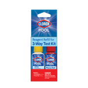Clorox Pool&Spa 3-Way Reagent Refills for Swimming Pool Water Testing, 1 Count, 0.5 fl oz