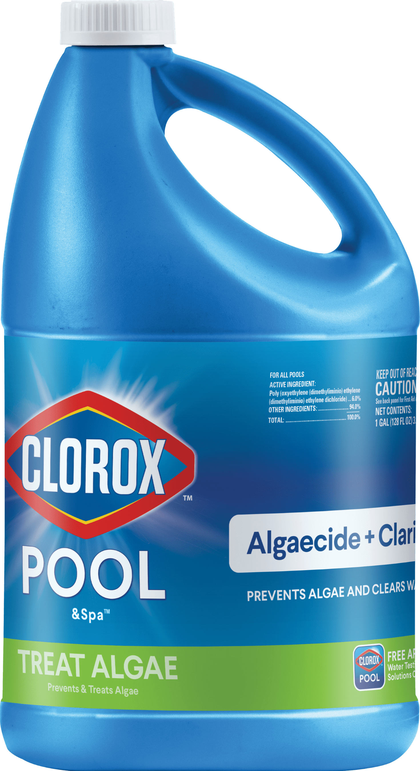 Clorox Pool&Spa Algaecide + Clarifier, 1 gal
