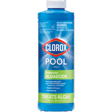 Clorox Pool&Spa Awesome Algaecide for Treating Pool Algae, 32 oz
