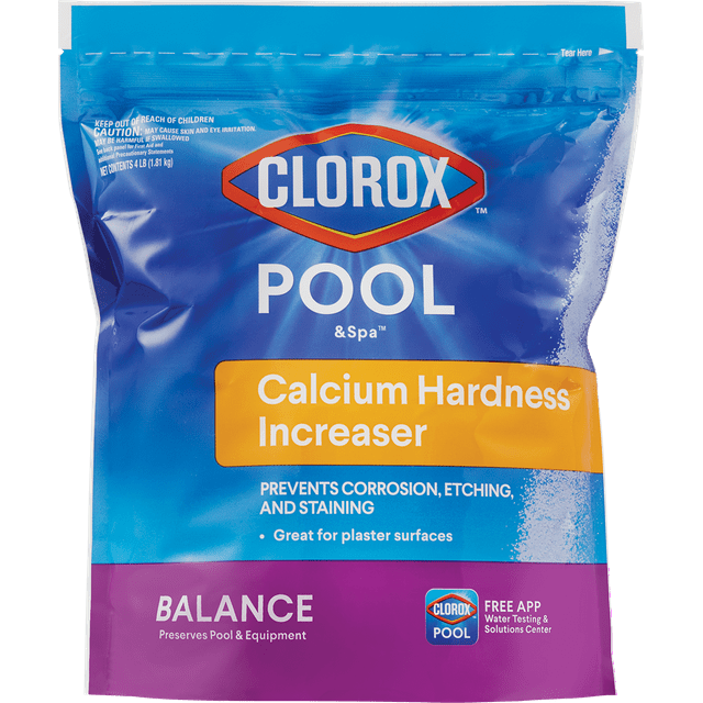 Clorox Pool&Spa Calcium Increaser for Swimming Pools, 4 lb Bag
