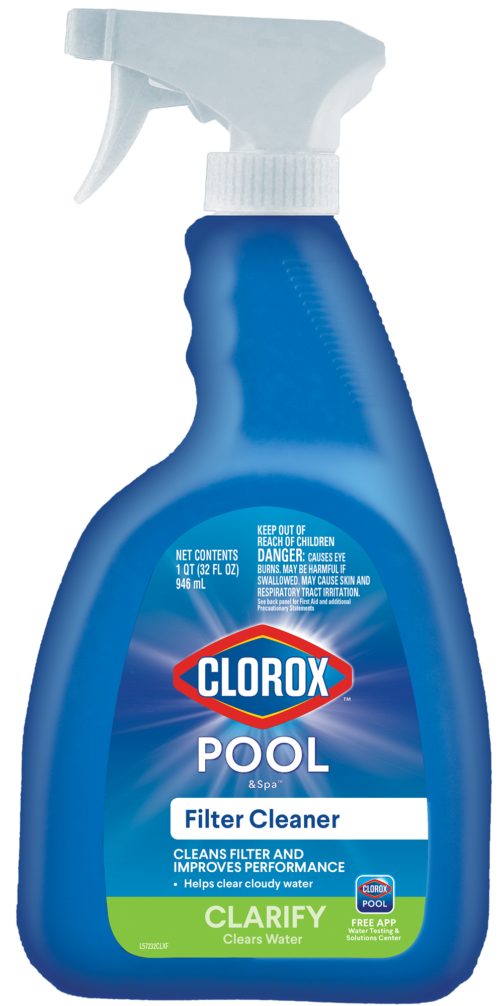 Clorox Pool&Spa Awesome Algaecide for Treating Pool Algae, 32 oz