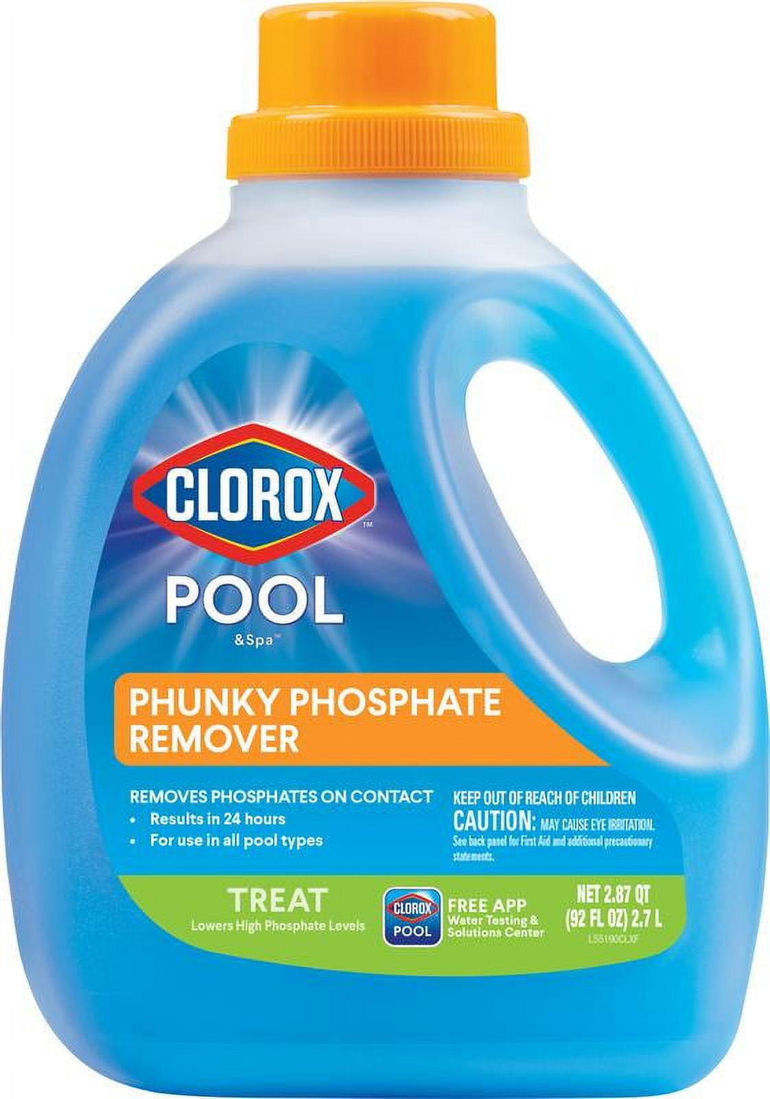 Clorox Pool&Spa Liquid Phunky Phosphate Remover for Swimming Pools, 92