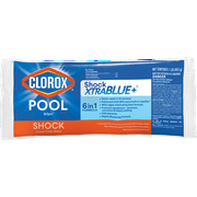 Clorox Pool&Spa Shock XtraBlue+ Granules Swimming Pool Shock, 1lb for sanitization