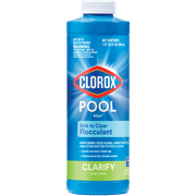 Clorox Pool&Spa Sink to Clear Pool Clarifier Chemicals, 32 oz Liquid