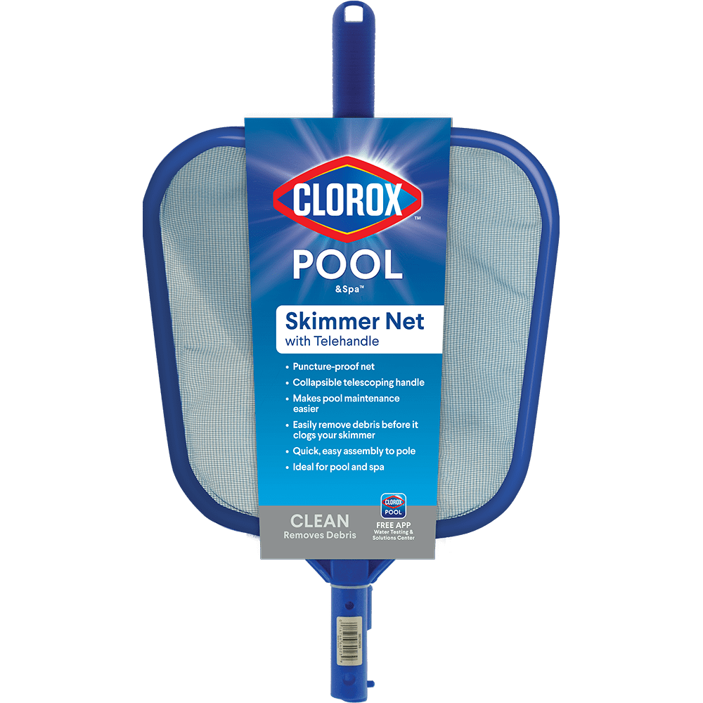 Pool Skimmer Net with 17.5-35.5inch 3-Section Telescopic Aluminum