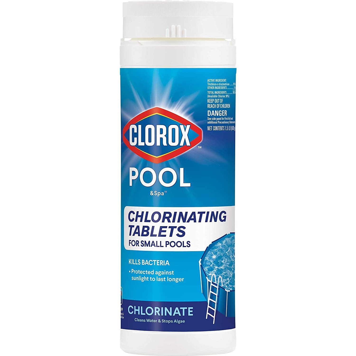 Clorox Pool&Spa Small Pool 1" Chlorinating pp 1.5 lb