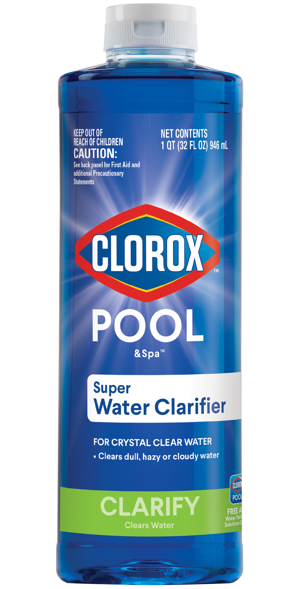 Clorox Pool&Spa Super Water Clarifier 32 oz - image 1 of 12