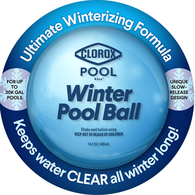Clorox Pool&Spa Winter Ball for Liquid Pool Water Balancers Swimming Pools