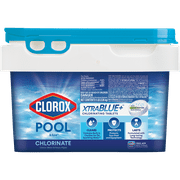 Clorox Pool&Spa XtraBlue+ 3" Chlorinating Tablets for Swimming Pools, 5lb
