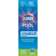 Clorox Pool&Spa XtraBlue Algaecide for Treating Pool Algae, 40 oz