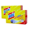 thumbnail image 1 of Clorox S.O.S. Steel Wool Soap Pads, Reusable with Anti-Rust Protection, 4 Count - 2 Pack, 1 of 5