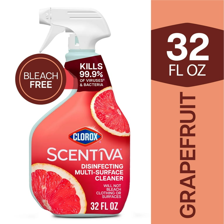 Clorox Scentiva Multi-Surface Cleaner Spray Grapefruit Orange