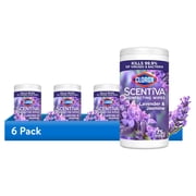 6 pack 6 pack 6 pack 6 pack Clorox Scentiva Disinfecting Wipes, Lavender and Jasmine, 75 Count