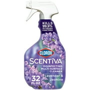 Clorox Scentiva Multi Surface Cleaner Spray, Lavender & Jasmine, 32 fl oz
