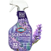 Clorox Scentiva Multi Surface Cleaner Spray, Lavender & Jasmine, 32 fl oz