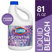 Clorox Scentiva Scented Bleach, Disinfecting Cleaner, Lavender and Jasmine, 81 fl oz