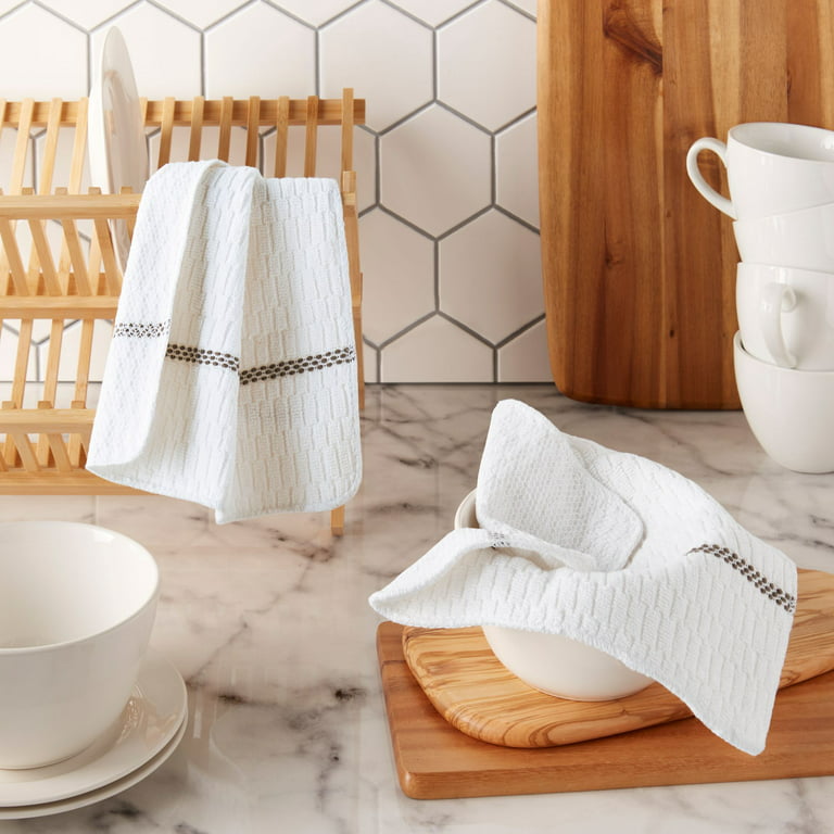 4 Pcs Microfiber Wipe Kitchen Dishes Towels Reusable Wash Cloths