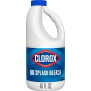 Clorox No Splash Bleach, 40 Fluid Ounces