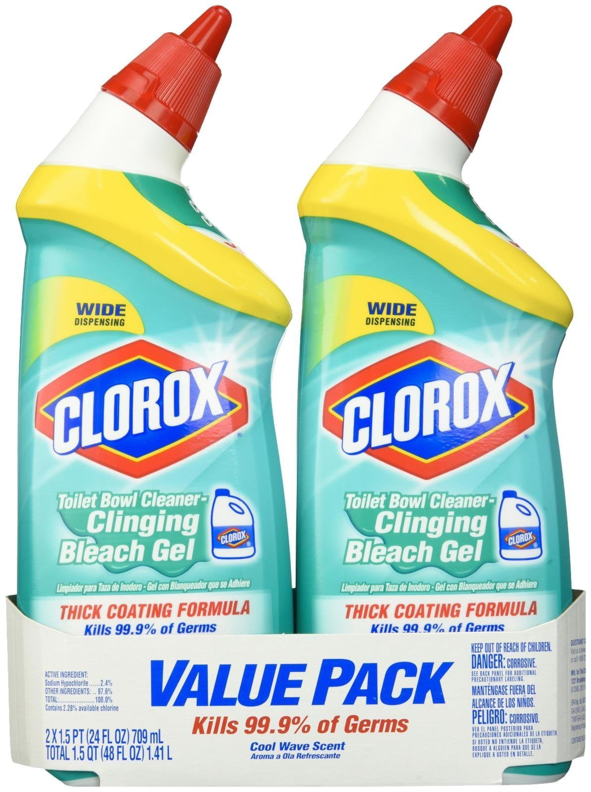 Clorox Bleach Gel Cleaner Spray, 30 Oz