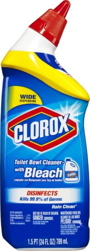 Clorox Fresh Toilet Bowl Cleaner with Bleach - Shop Toilet Bowl Cleaners at  H-E-B