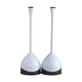 thumbnail image 1 of Clorox Toilet Plunger with Hideaway Storage Caddy, Set of 2, 1 of 5