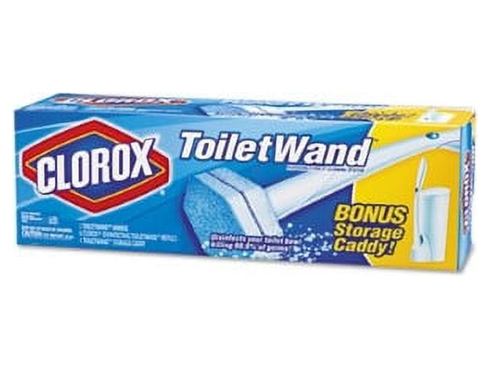 Clorox Toilet Wand Kit with Caddy - Walmart.com