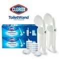 thumbnail image 1 of Clorox ToiletWand Disposable Toilet Bowl Brush Cleaner System, 2 Pack, 1 of 13
