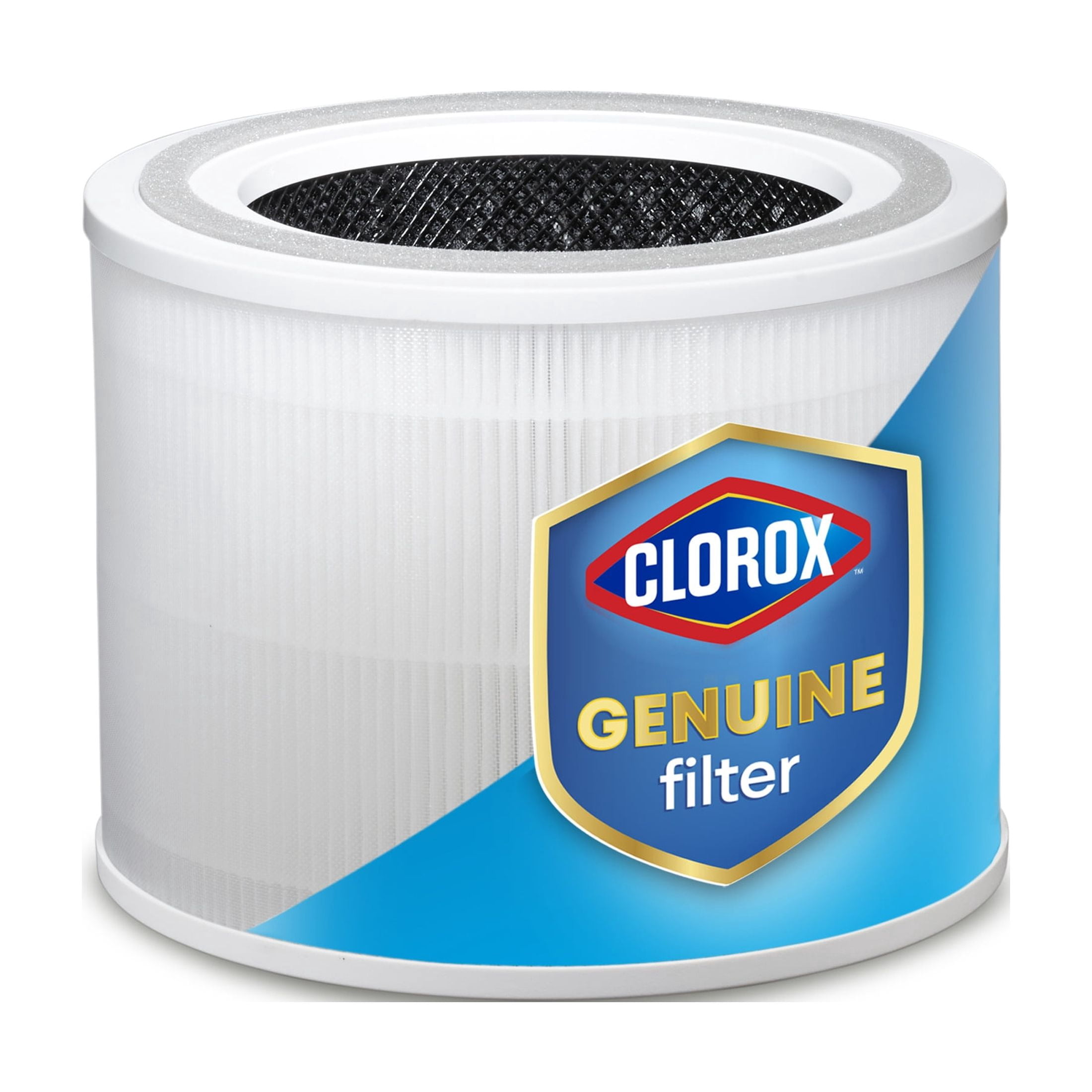 Clorox Medium Turbo+ Air Purifier Replacement Filter, True HEPA filtration, up to 1,000 Sq. Ft. Capacity