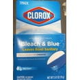 thumbnail image 1 of Clorox Ultra Clean Toilet Tablets Bleach & Blue, Rain Clean Scent 2.47 Ounces, 1 of 2