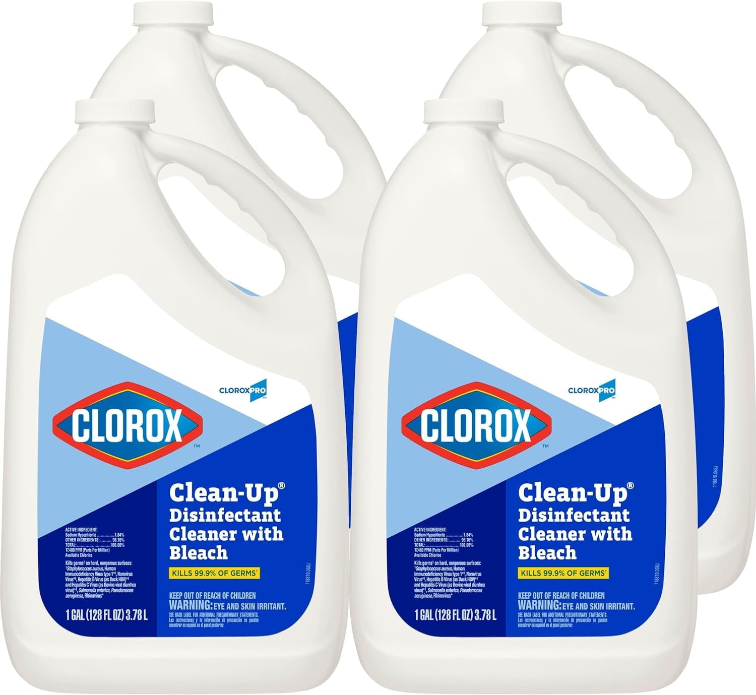 CloroxPro Clean-Up All Purpose Cleaner with Bleach, Clorox Healthcare ...
