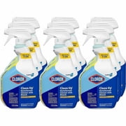 CloroxPro  Clean-Up Disinfectant Cleaner Spray with Bleach, Ready-To-Use, 32 fl oz 1 quart, Recommended For Stain Remover, Grease Remover 35417CT | 5 Cartons 45 Total