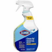 CloroxPro  Clean-Up Disinfectant Cleaner Spray with Bleach, Ready-To-Use, 32 fl oz 1 quart, Clear 35417 | 5-Pack 5 Total