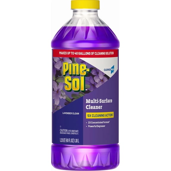 CloroxPro Multi-Surface Cleaner, All Purpose Cleaner, Lavender Clean, 40 Fluid Ounces (Package May Vary)