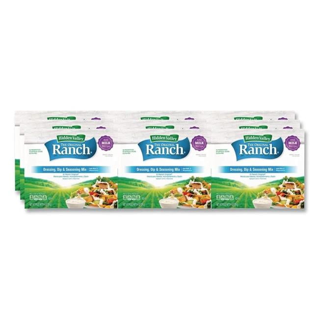 Cloroxsale CLO21176CT 8 oz The Original Ranch Dry Mix - Milk Recipe ...